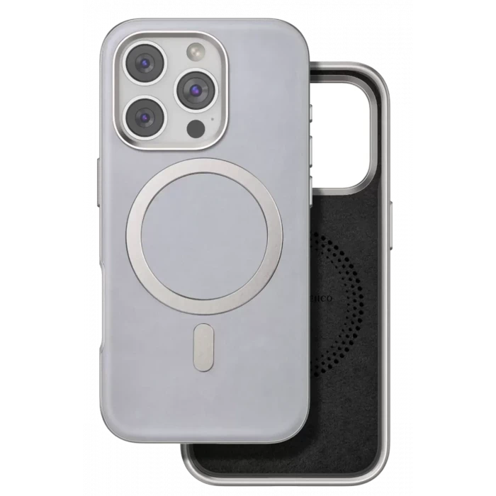 Venco Apple iPhone 16 Pro Puskas Magsafe Kapak - Titan Gri