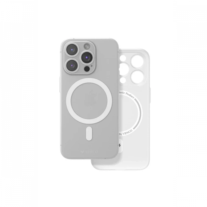 Venco Apple iPhone 16 Pro Sense Magsafe Kapak - Şeffaf
