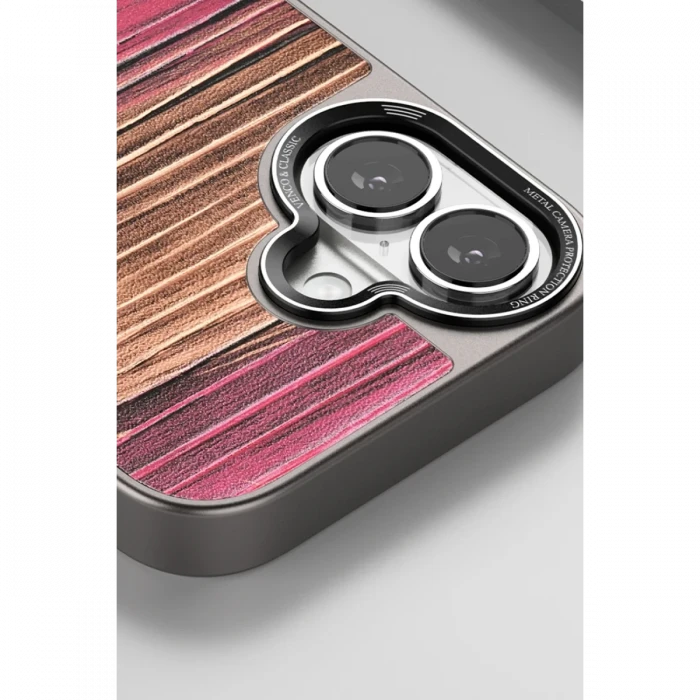 Venco Apple iPhone 16 Pro Wave Kapak - Derin Mor