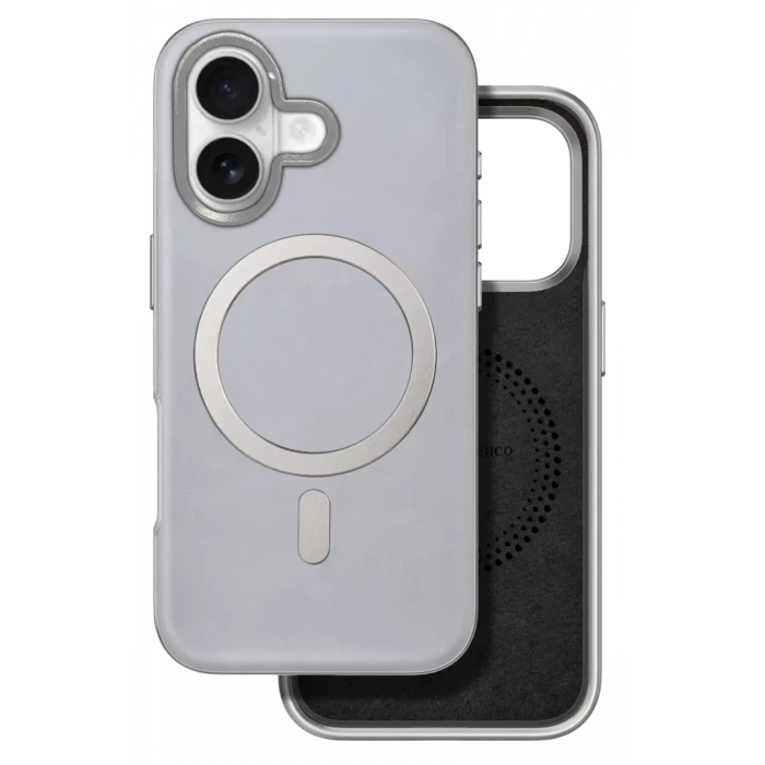 Venco Apple iPhone 16 Puskas Magsafe Kapak - Titan Gri