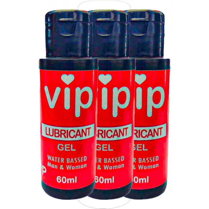 VİP LUBRİKANT JEL BAY BAYAN 60 ML X 3 ADET