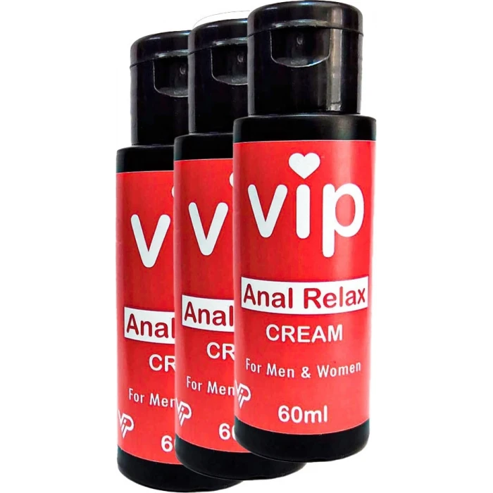 VIP REIAXFOR ANALCREAM 3 ADET BAY BAYAN KREM 60 ML