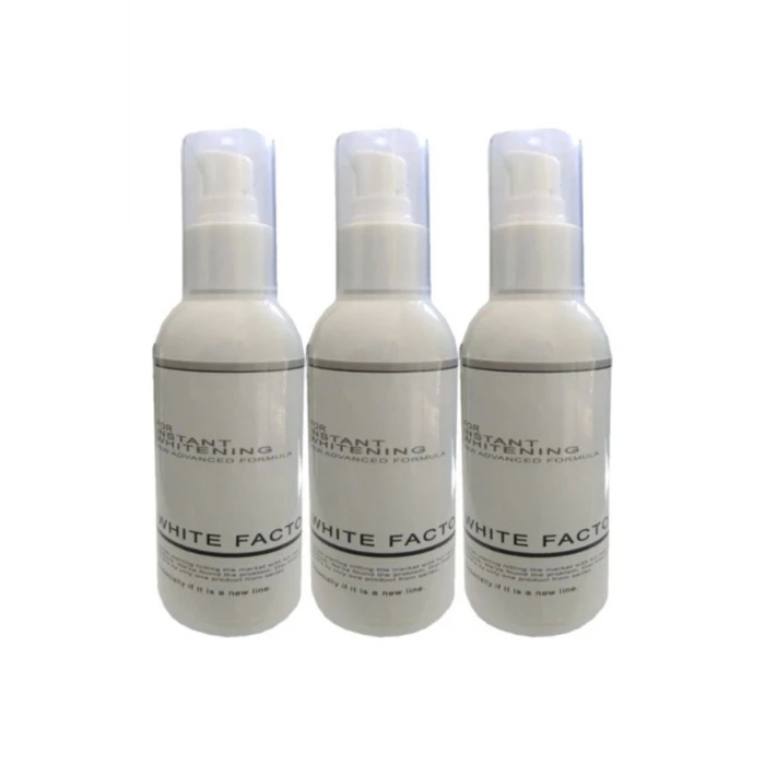 White Factor 3 Adet White Factor For Instant Whitening Beyazlatıcı Açıcı / 3X120 ml Krem