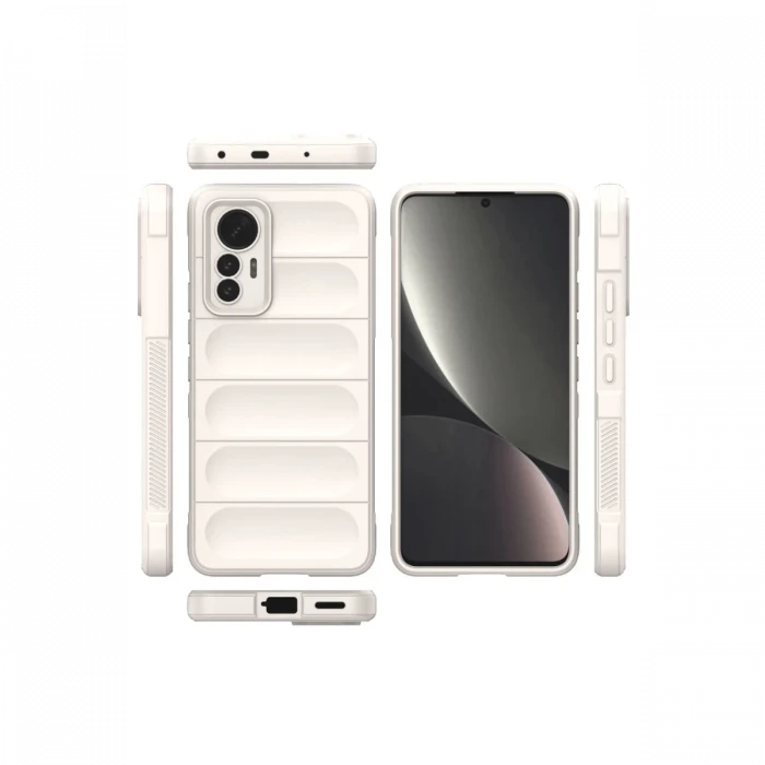 Xiaomi Mi 12 Lite Kılıf Optimum Silikon - Krem