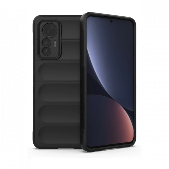 Xiaomi Mi 12 Lite Kılıf Optimum Silikon - Siyah