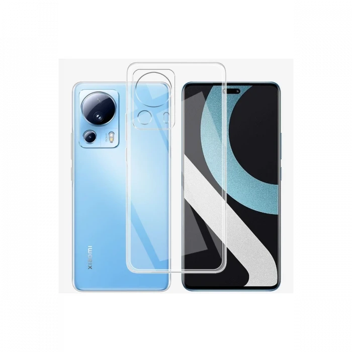 Xiaomi Mi 13 Lite Kılıf Lüx Şeffaf Silikon