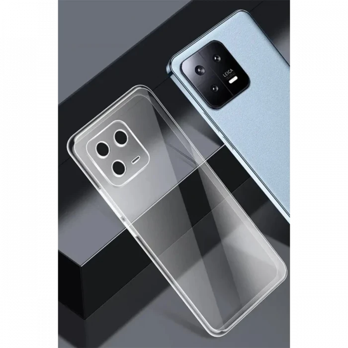 Xiaomi Mi 13 Pro Kılıf Lüx Şeffaf Silikon