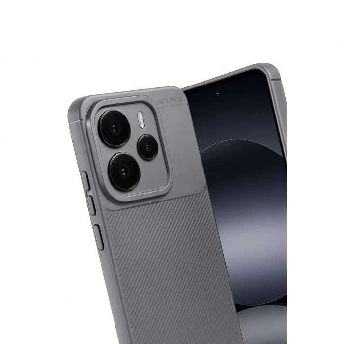 Xiaomi Note 14 5G Auto Focus Karbon Kapak - Gri