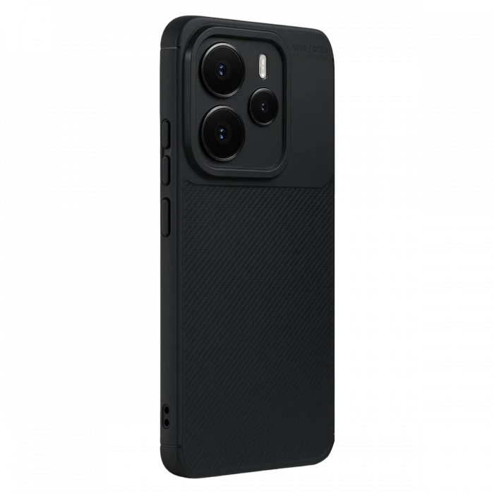Xiaomi Note 14 5G Auto Focus Karbon Kapak - Siyah