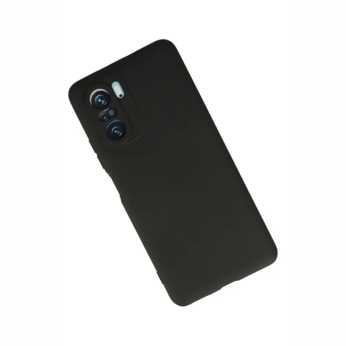 Xiaomi Poco F3 Kılıf First Silikon - Siyah