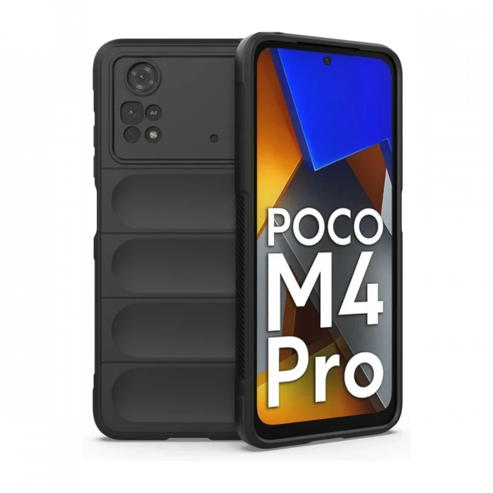 Xiaomi Poco M4 Pro 4G Kılıf Optimum Silikon - Siyah