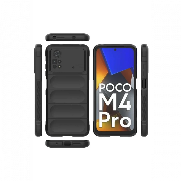 Xiaomi Poco M4 Pro 4G Kılıf Optimum Silikon - Siyah