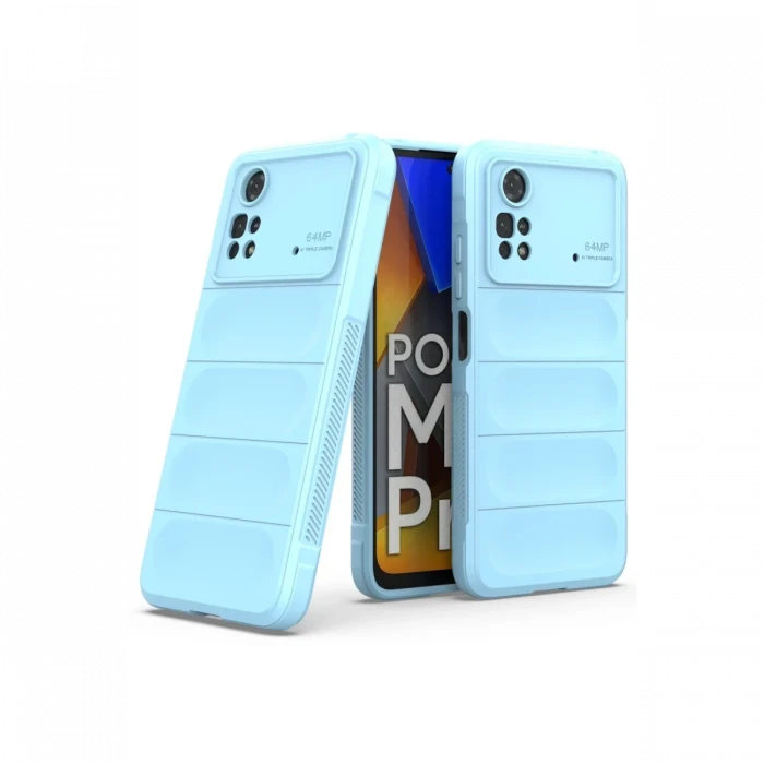 Xiaomi Poco M4 Pro 4G Kılıf Optimum Silikon - Sky Blue
