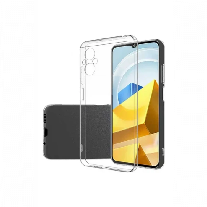 Xiaomi Poco M5 Kılıf Lüx Şeffaf Silikon