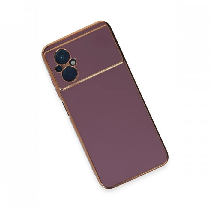 Xiaomi Poco M5 Kılıf Volet Silikon - Mor