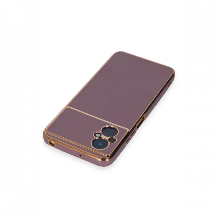 Xiaomi Poco M5 Kılıf Volet Silikon - Mor