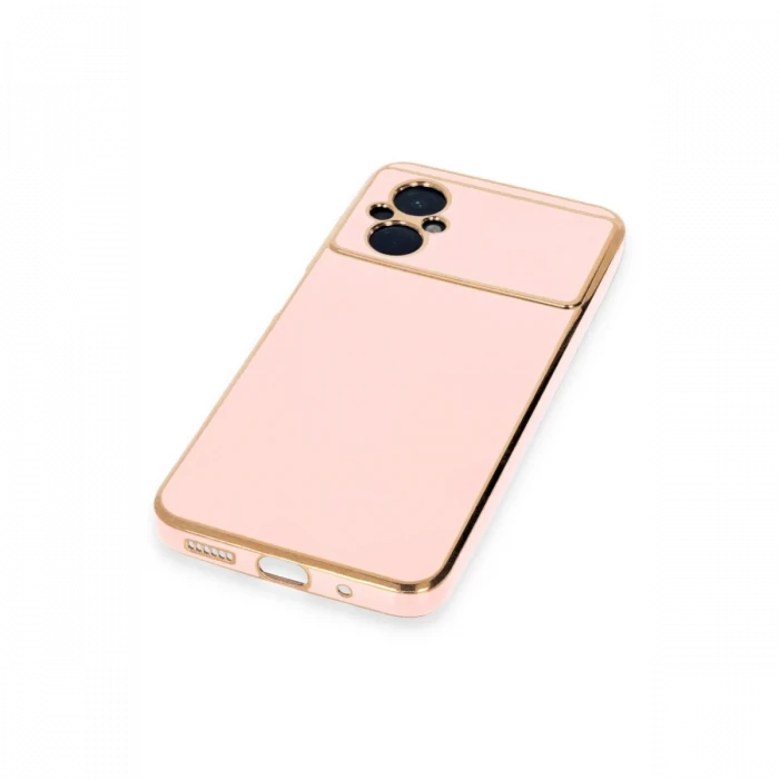 Xiaomi Poco M5 Kılıf Volet Silikon - Pembe