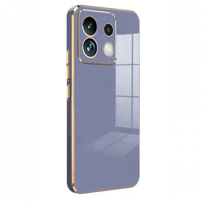 Xiaomi Poco M6 Pro 4G Kılıf Volet Silikon - Mavi