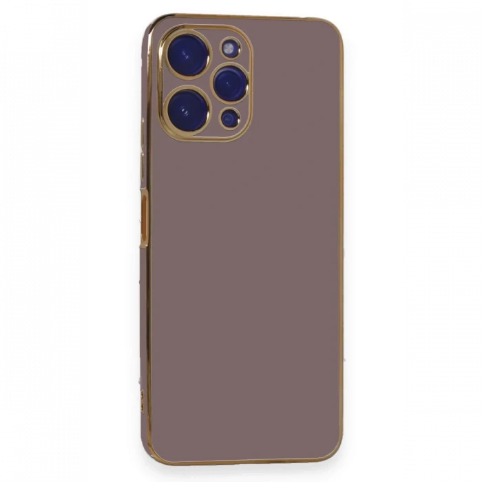 Xiaomi Poco M6 Pro 5G Kılıf Volet Silikon - Mor
