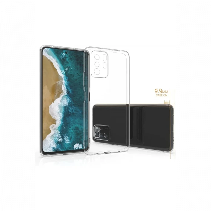 Xiaomi Poco X3 GT Kılıf Lüx Şeffaf Silikon