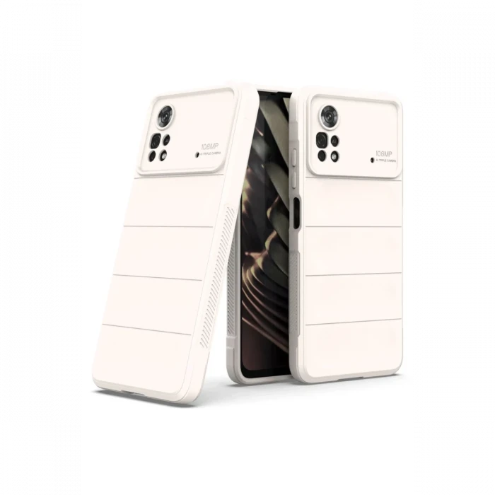Xiaomi Poco X4 Pro 5G Kılıf Optimum Silikon - Krem