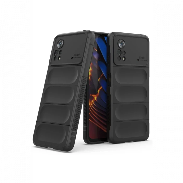 Xiaomi Poco X4 Pro 5G Kılıf Optimum Silikon - Siyah