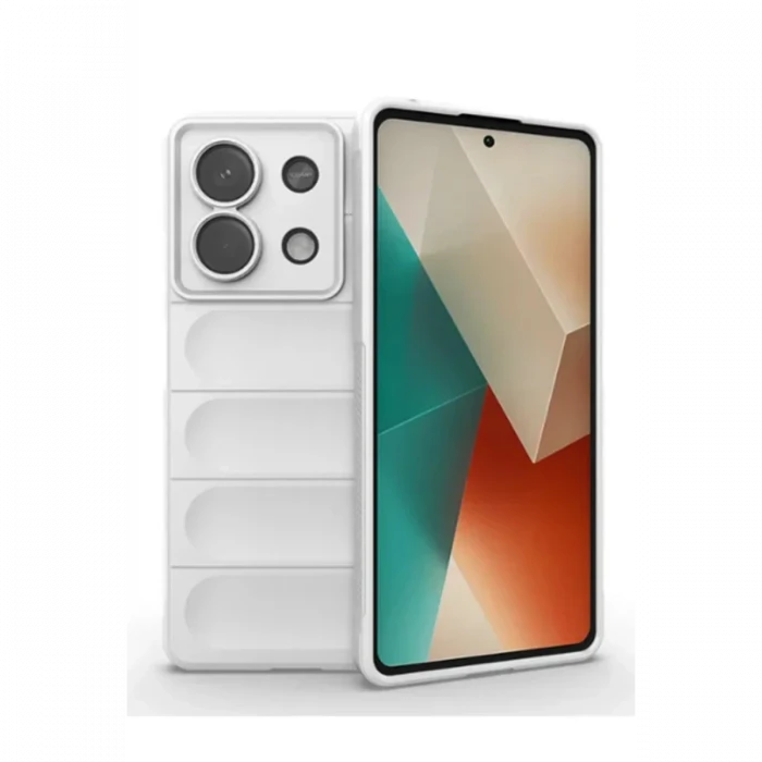 Xiaomi Poco X6 Kılıf Optimum Silikon - Krem