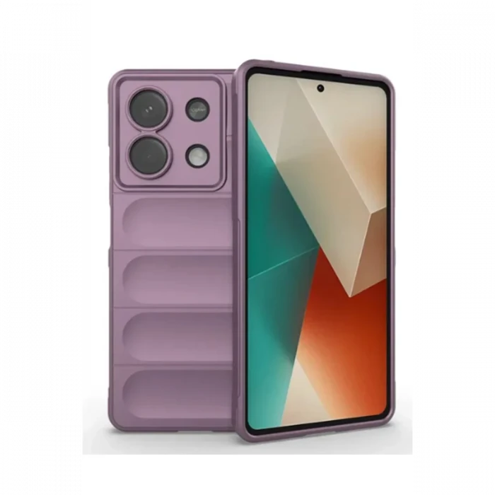 Xiaomi Poco X6 Kılıf Optimum Silikon - Mor