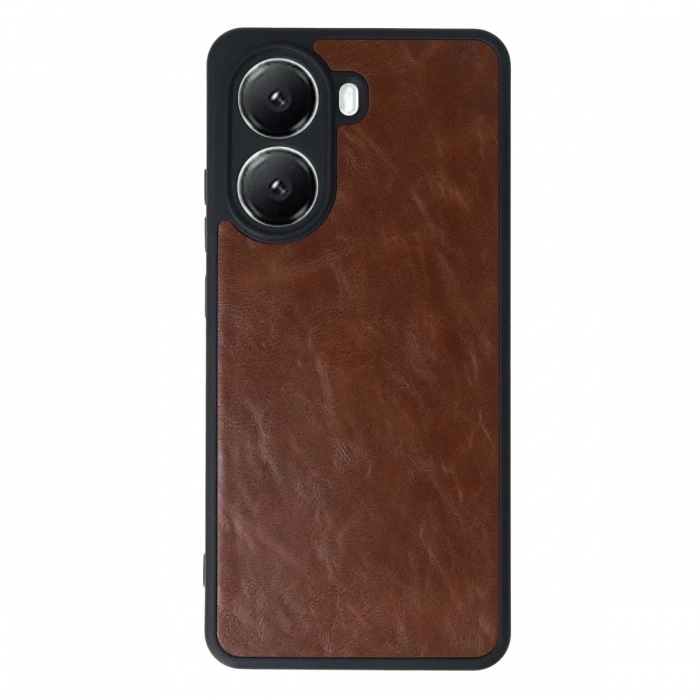 Xiaomi Poco X7 Pro Kılıf Aras Deri Kapak - Taba