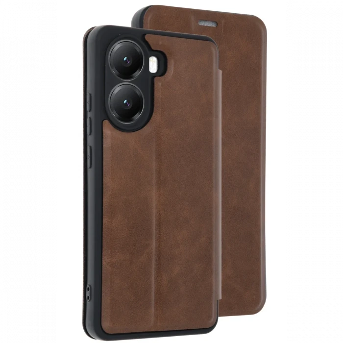 Xiaomi Poco X7 Pro Kılıf Flip Cover - Taba