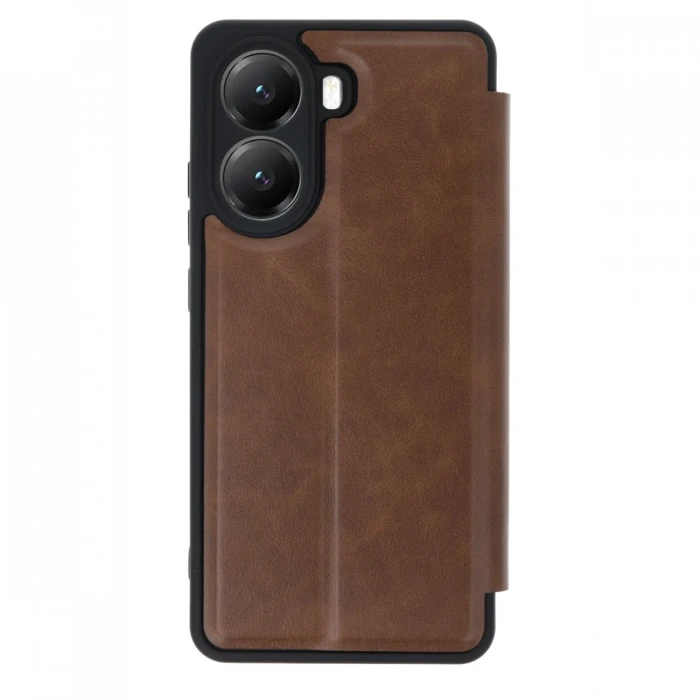 Xiaomi Poco X7 Pro Kılıf Flip Cover - Taba