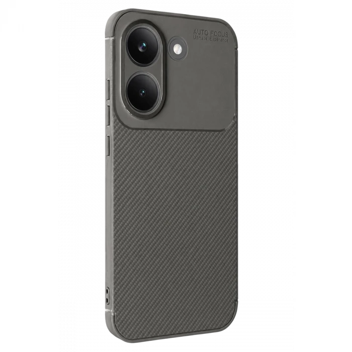 Xiaomi Poco X8 Pro Auto Focus Karbon Kapak - Gri