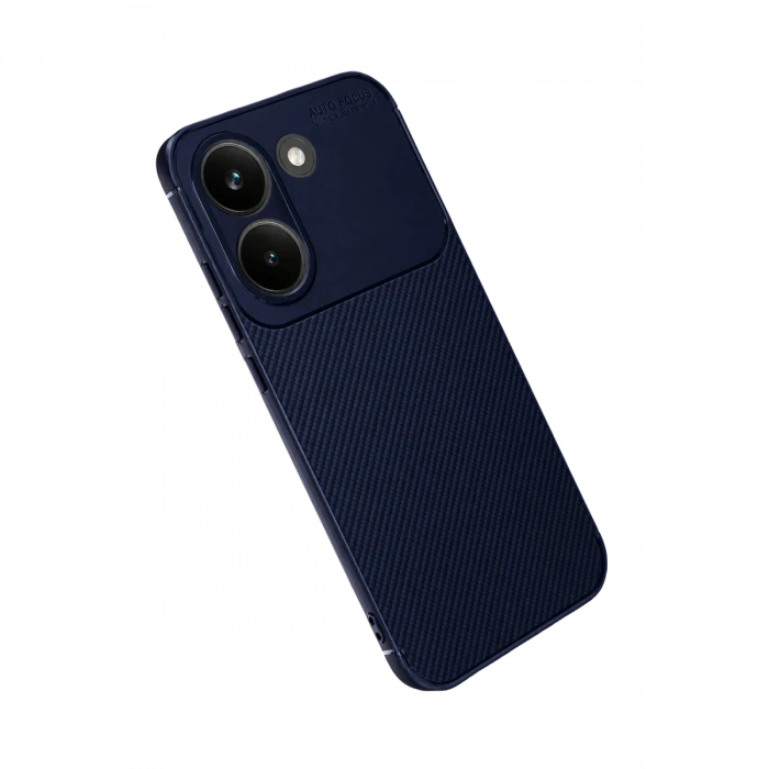Xiaomi Poco X8 Pro Auto Focus Karbon Kapak - Lacivert