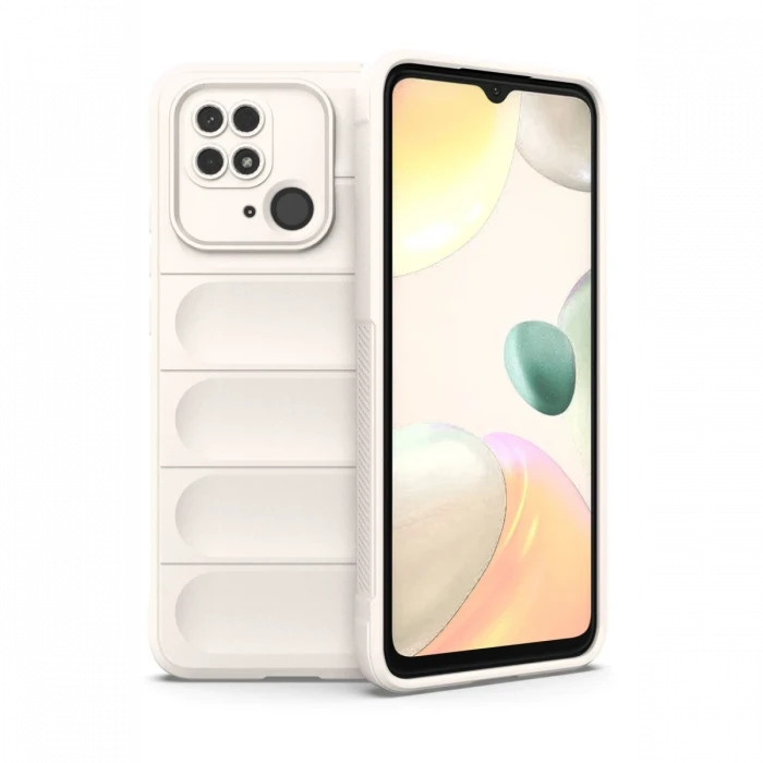Xiaomi Redmi 10C Kılıf Optimum Silikon - Krem