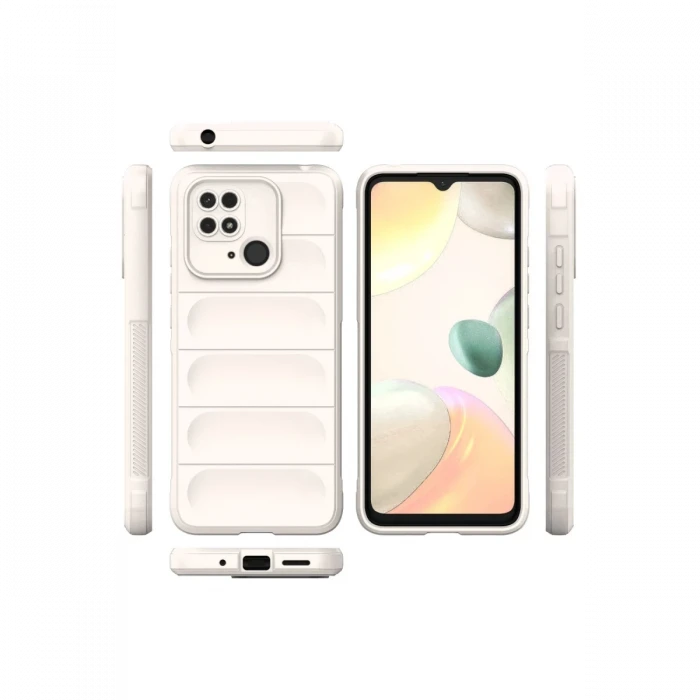 Xiaomi Redmi 10C Kılıf Optimum Silikon - Krem