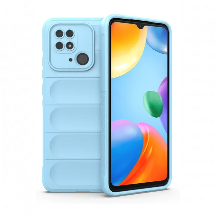 Xiaomi Redmi 10C Kılıf Optimum Silikon - Sky Blue
