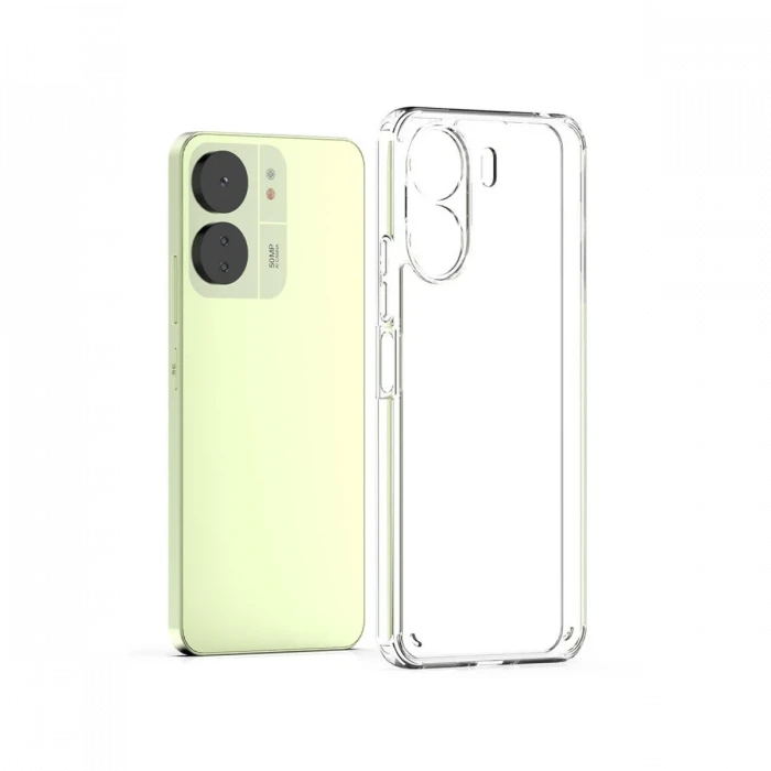 Xiaomi Redmi 13C Kılıf Lüx Şeffaf Silikon