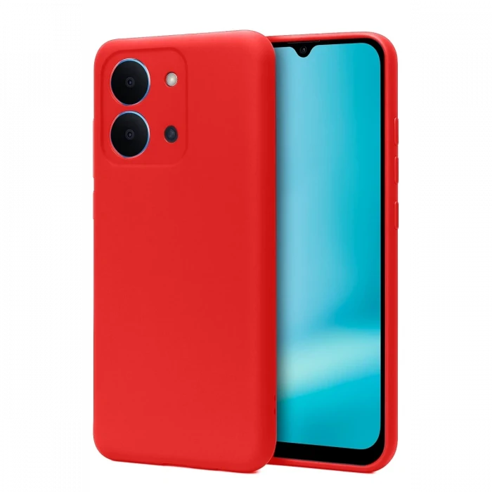 Xiaomi Redmi 15C 4G First Silikon - Kırmızı