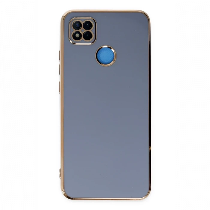 Xiaomi Redmi 9C Kılıf Volet Silikon - Mavi
