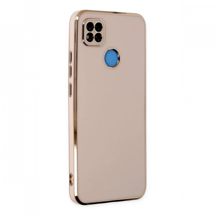 Xiaomi Redmi 9C Kılıf Volet Silikon - Pembe