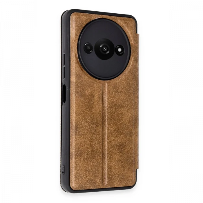 Xiaomi Redmi A3 4G Kılıf Flip Cover - Taba