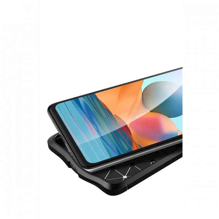 Xiaomi Redmi Note 10 Pro Kılıf Auto Focus Kapak - Kırmızı