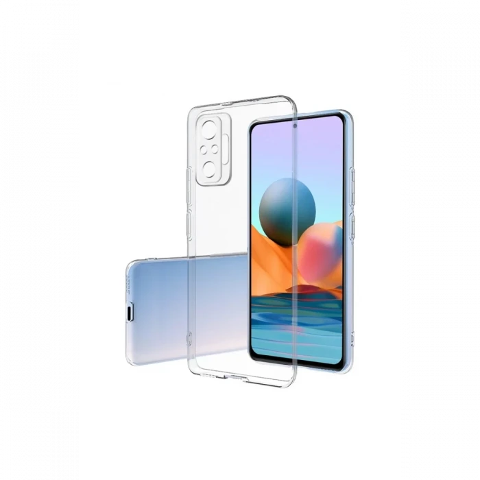 Xiaomi Redmi Note 10 Pro Kılıf Lüx Şeffaf Silikon