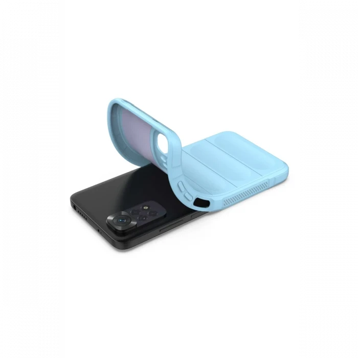 Xiaomi Redmi Note 11 Kılıf Optimum Silikon - Sky Blue