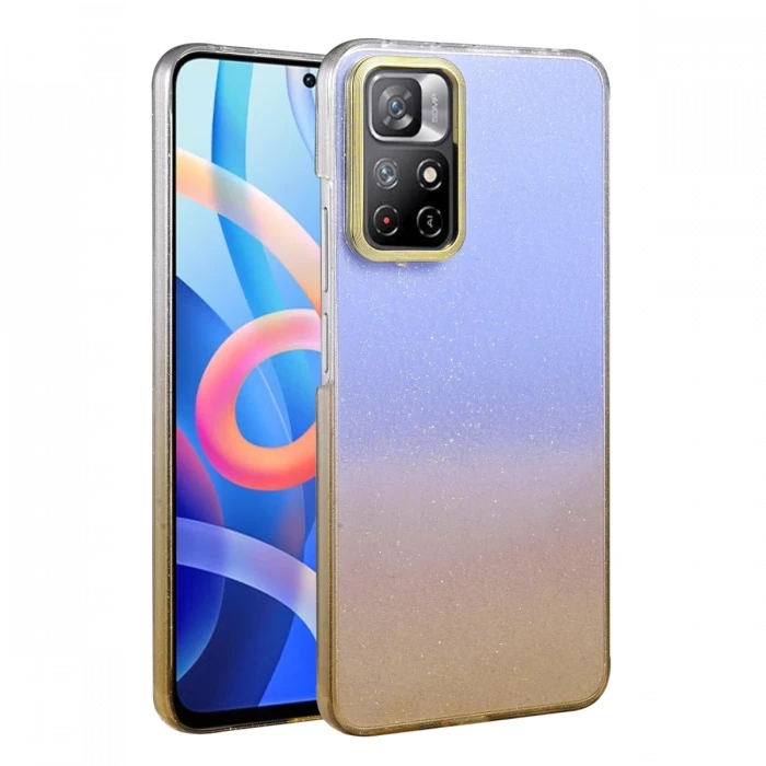 Xiaomi Redmi Note 11 Pro Glossy Kapak - Çöl Titanyum