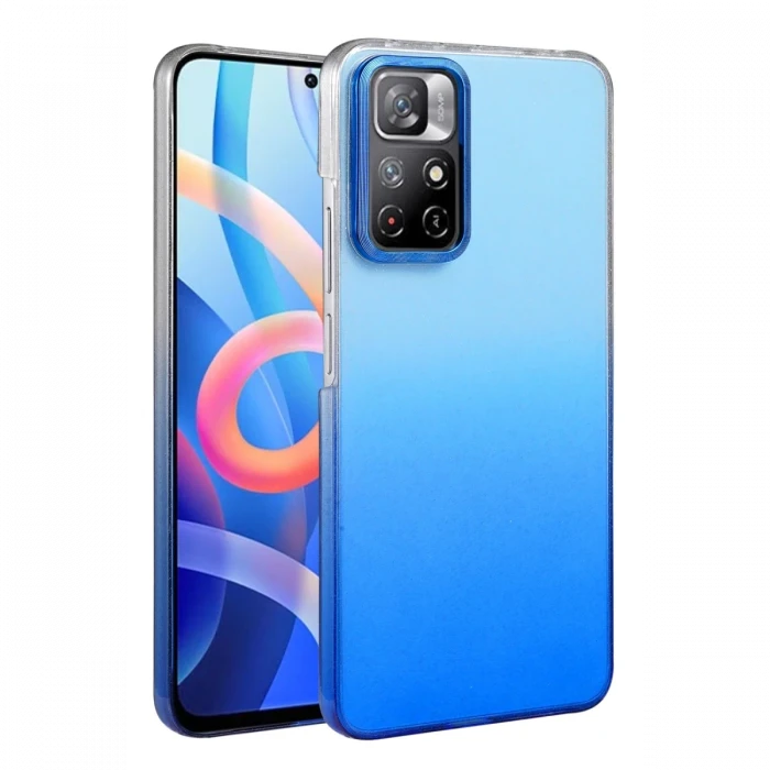 Xiaomi Redmi Note 11 Pro Glossy Kapak - Mavi