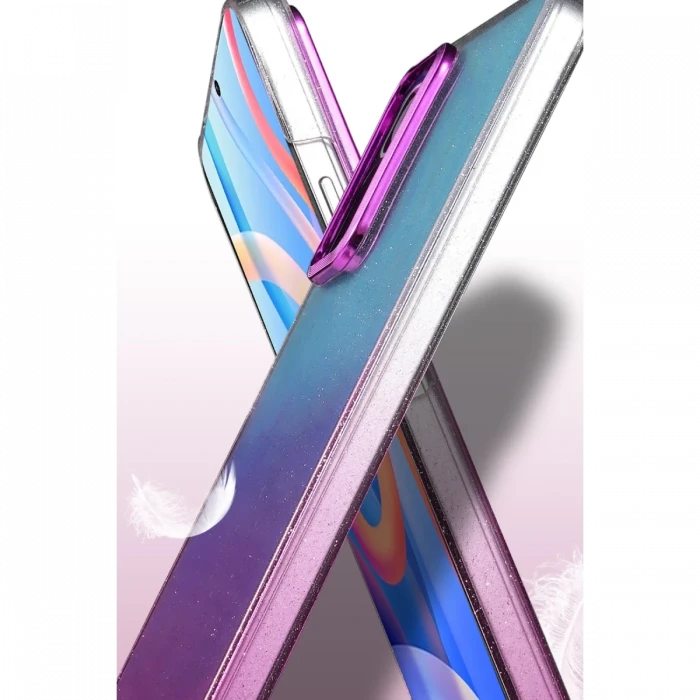 Xiaomi Redmi Note 11 Pro Glossy Kapak - Mor