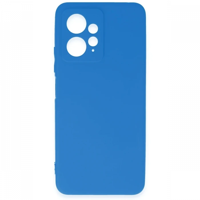 Xiaomi Redmi Note 12 4G Kılıf First Silikon - Mavi