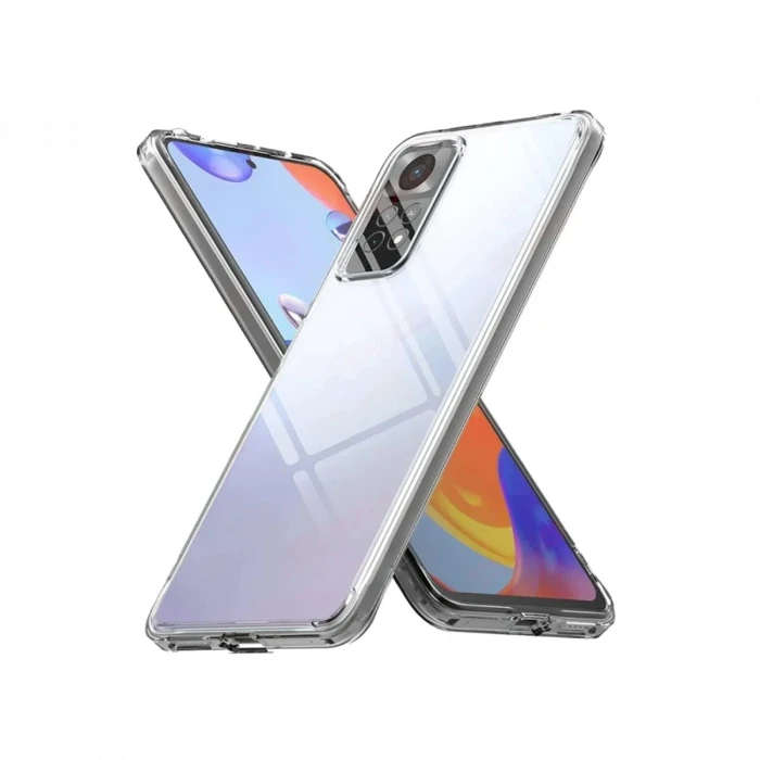 Xiaomi Redmi Note 12 Pro 4G Kılıf Lüx Şeffaf Silikon