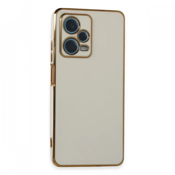 Xiaomi Redmi Note 12 Pro Plus Kılıf Volet Silikon - Beyaz